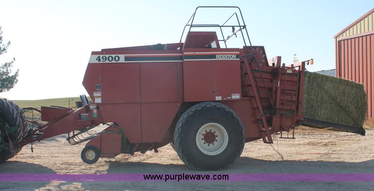 image for item C2901 Hesston 4900 large square baler