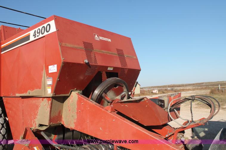 image for item C2901 Hesston 4900 large square baler