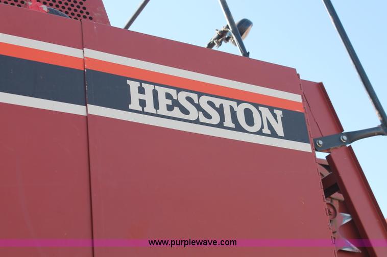 image for item C2901 Hesston 4900 large square baler