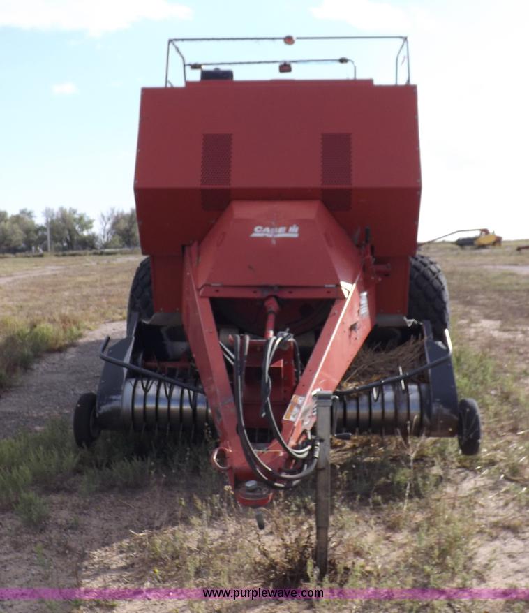 image for item F6107 2001 Case IH 8590 baler with accumulator