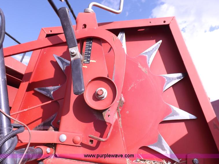 image for item F6107 2001 Case IH 8590 baler with accumulator