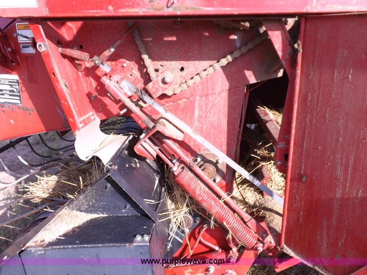 image for item F6107 2001 Case IH 8590 baler with accumulator