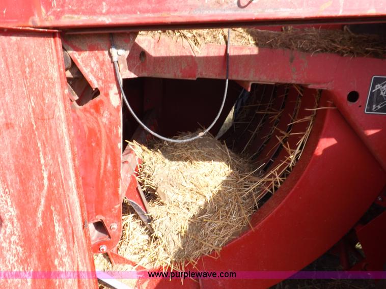 image for item F6107 2001 Case IH 8590 baler with accumulator
