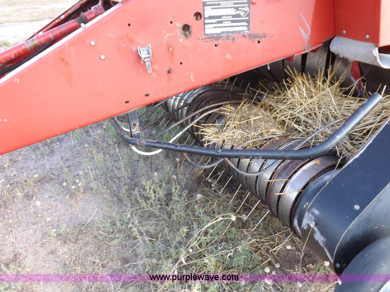 image for item F6107 2001 Case IH 8590 baler with accumulator