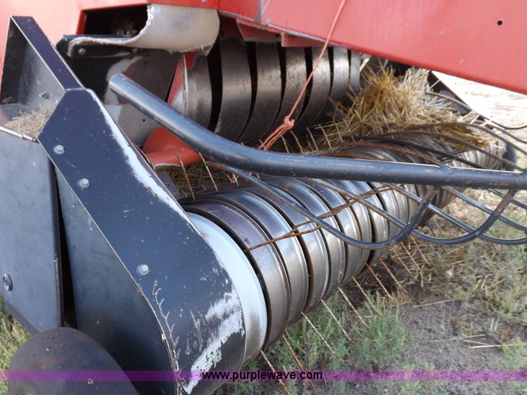 image for item F6107 2001 Case IH 8590 baler with accumulator
