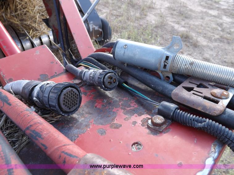 image for item F6107 2001 Case IH 8590 baler with accumulator