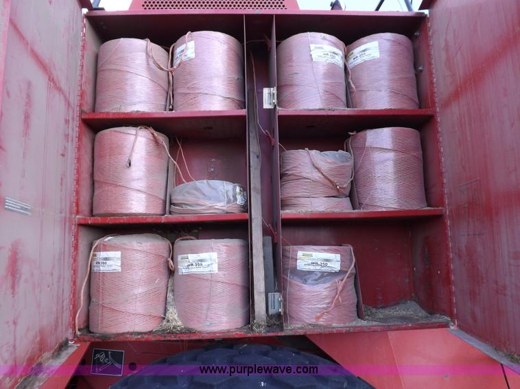 image for item F6107 2001 Case IH 8590 baler with accumulator