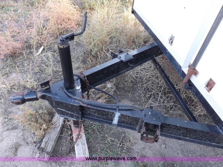 image for item F6139 1977 Wells cargo enclosed trailer