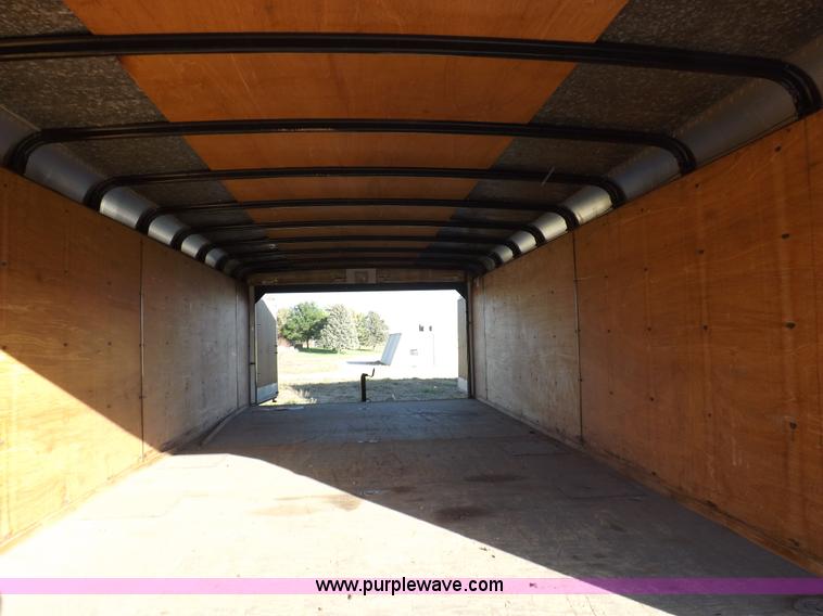 image for item F6139 1977 Wells cargo enclosed trailer