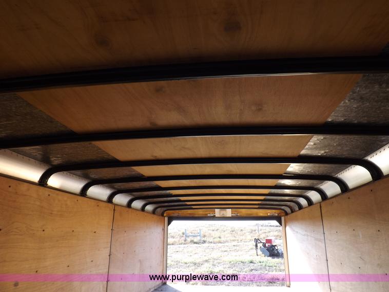 image for item F6139 1977 Wells cargo enclosed trailer