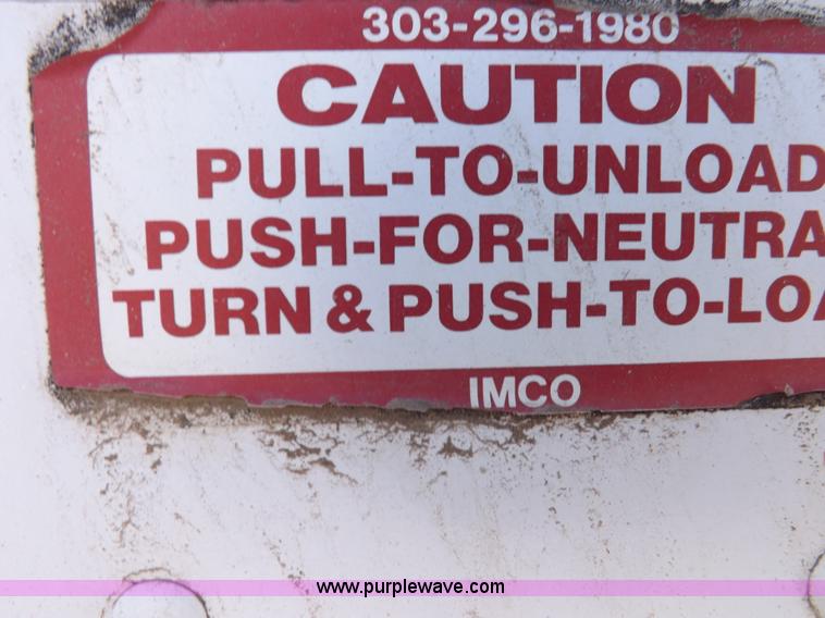 image for item F6182 1995 Imco walking floor trailer