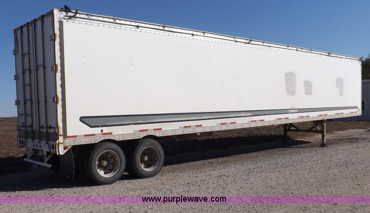 image for item F6183 1991 Wilkens walking floor trailer