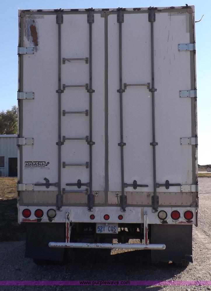 image for item F6183 1991 Wilkens walking floor trailer