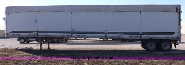image for item F6183 1991 Wilkens walking floor trailer