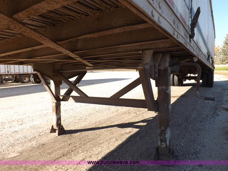image for item F6183 1991 Wilkens walking floor trailer