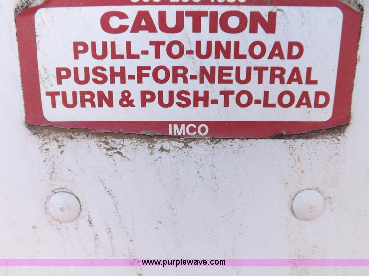 image for item F6183 1991 Wilkens walking floor trailer