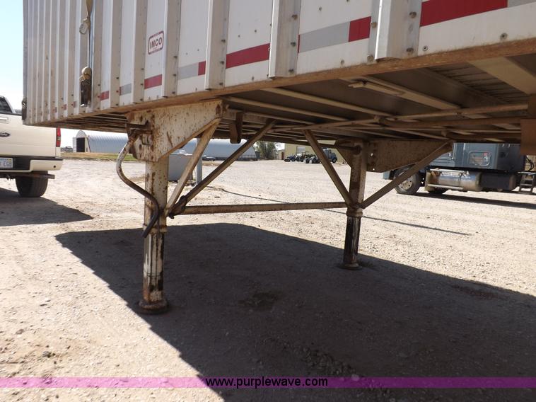 image for item F6184 1995 Imco 55' walking floor trailer