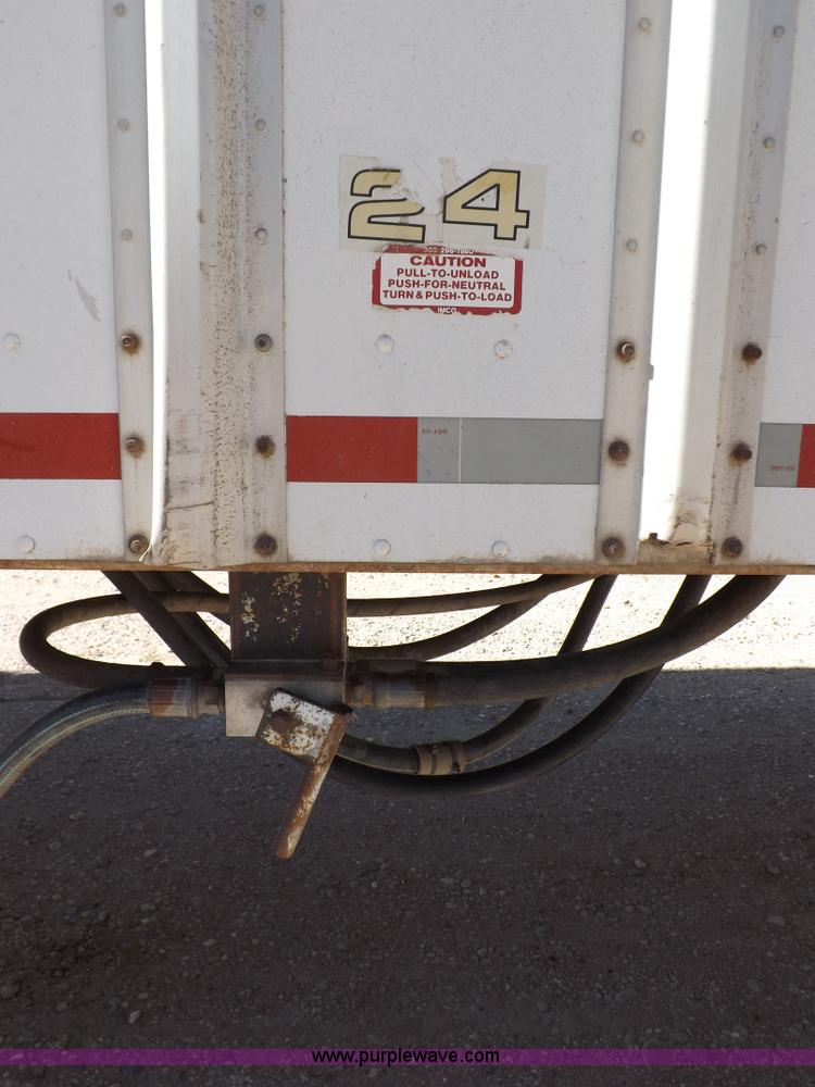 image for item F6184 1995 Imco 55' walking floor trailer