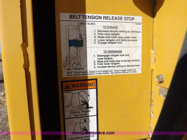 image for item F6188 Vermeer 605 Super M baler