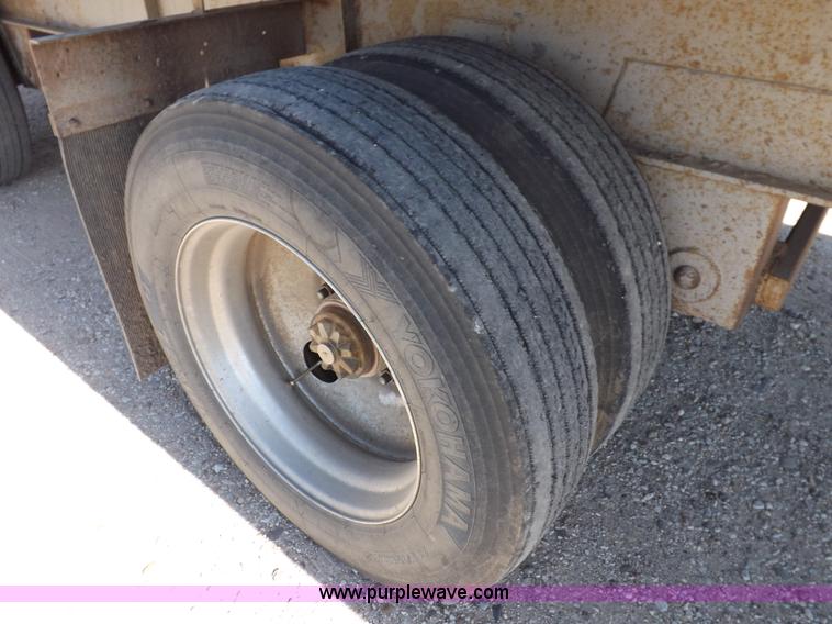 image for item F6216 1991 Transcraft 55'9" flatbed trailer