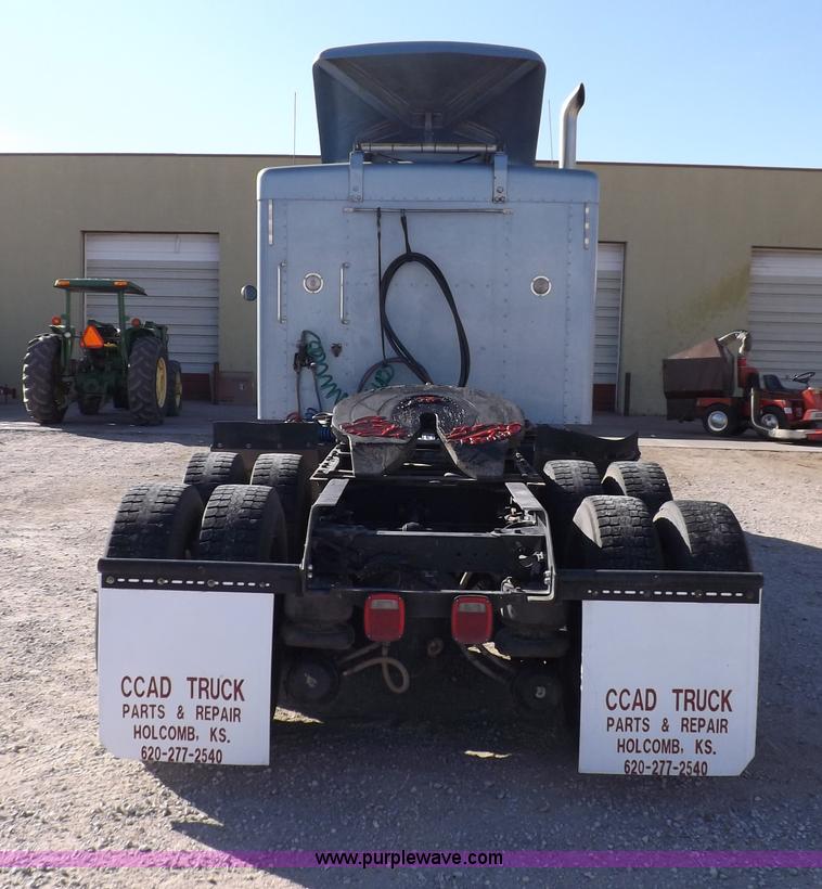 image for item F6219 1997 Kenworth T800 tandem axle semi truck