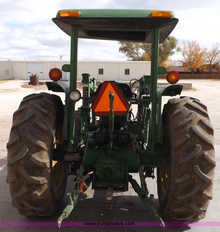image for item F6233 1983 John Deere 2550 MFWD tractor