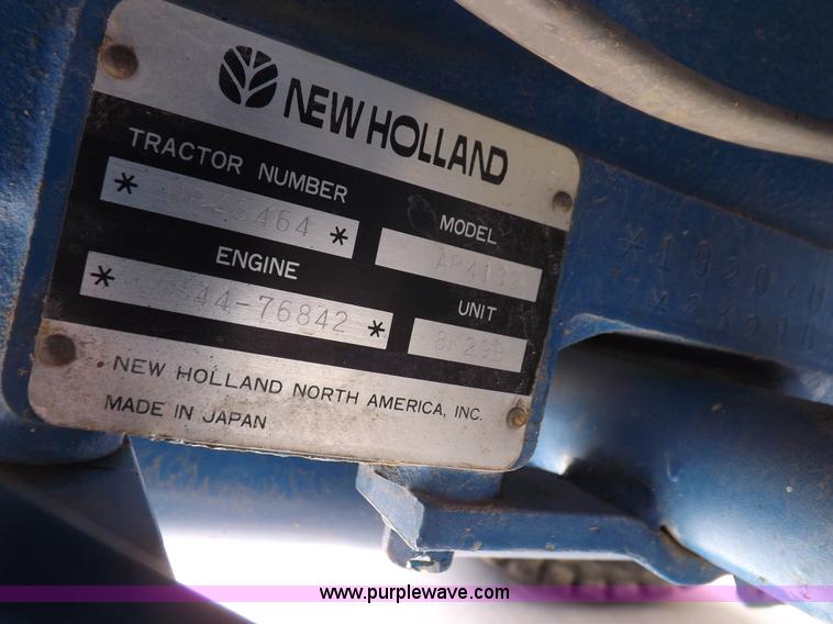 image for item F6236 Ford New Holland 1920SSS 4WD tractor
