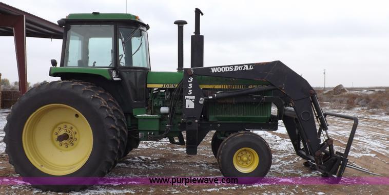 image for item F6240 1985 John Deere 4650 tractor