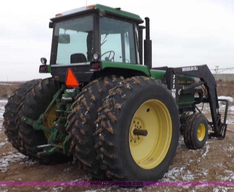 image for item F6240 1985 John Deere 4650 tractor