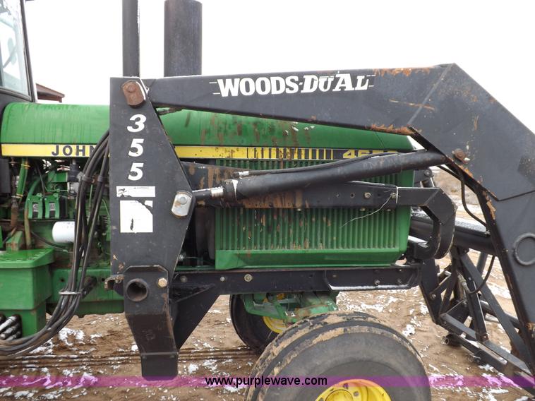 image for item F6240 1985 John Deere 4650 tractor