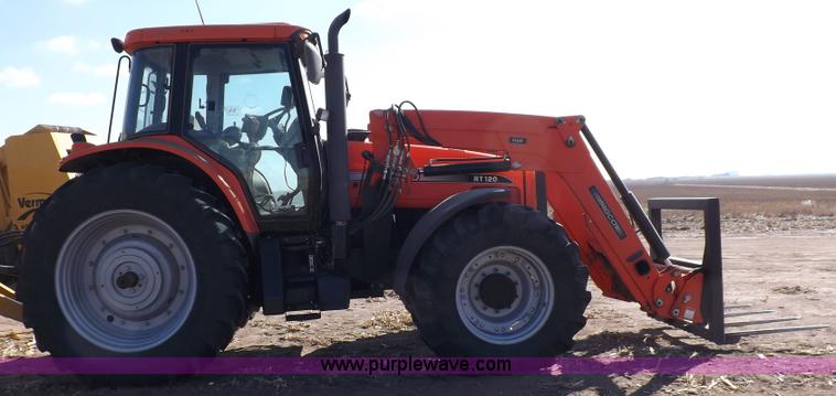 image for item F6241 2004 AGCO RT120A MFWD tractor