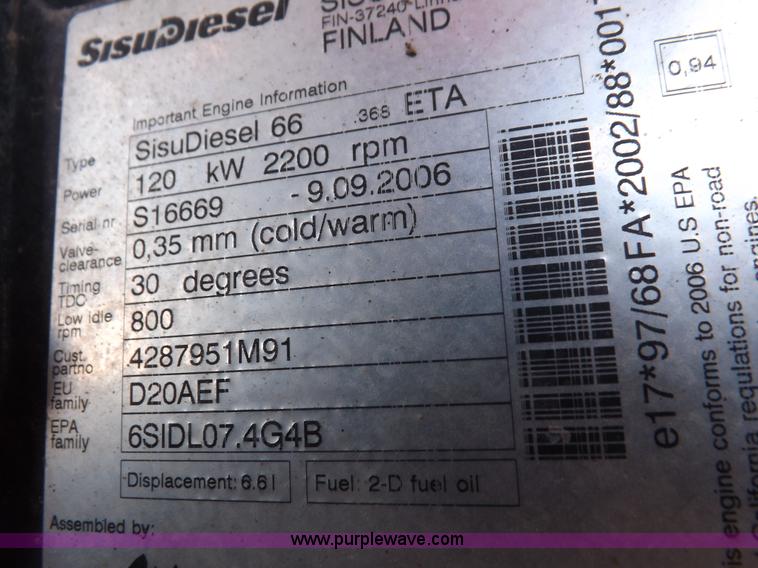 image for item F6241 2004 AGCO RT120A MFWD tractor