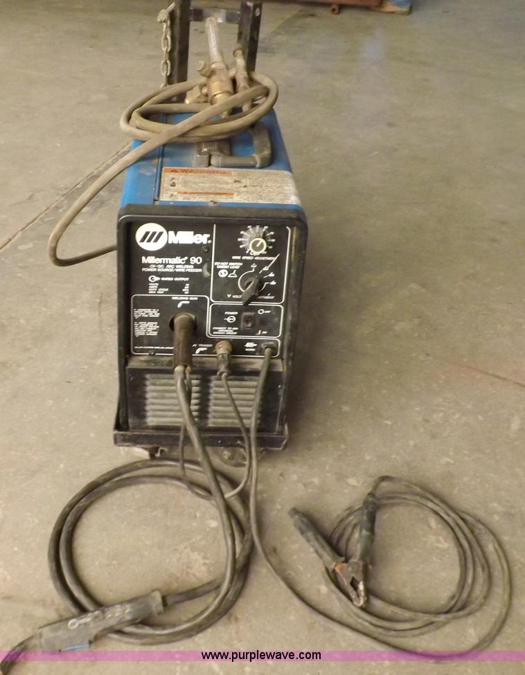 image for item F6326 Miller Millermatic 90 CV-DC arc welding power source