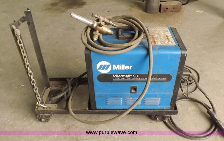 image for item F6326 Miller Millermatic 90 CV-DC arc welding power source
