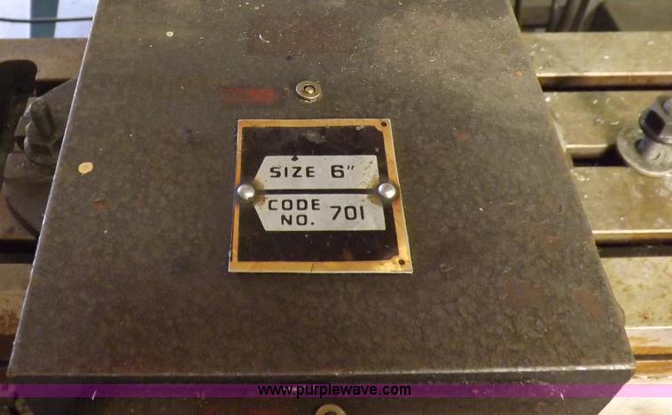 image for item J9047 Bridgeport 130321 vertical knee mill with power feed