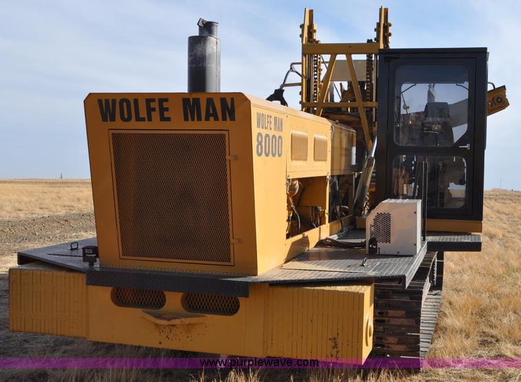 image for item C3043 2010 Wolfe Man 8000 wheel trencher