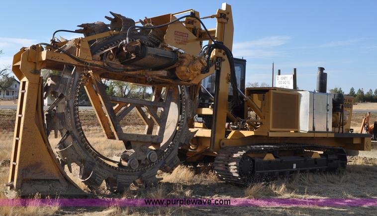 image for item C3043 2010 Wolfe Man 8000 wheel trencher