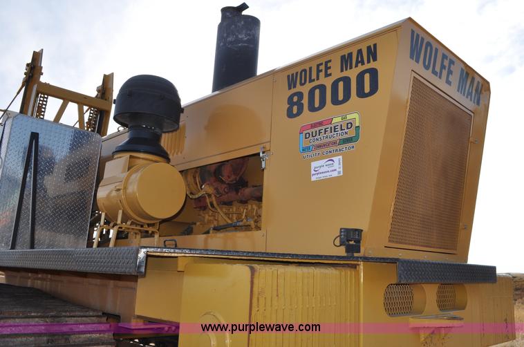 image for item C3043 2010 Wolfe Man 8000 wheel trencher