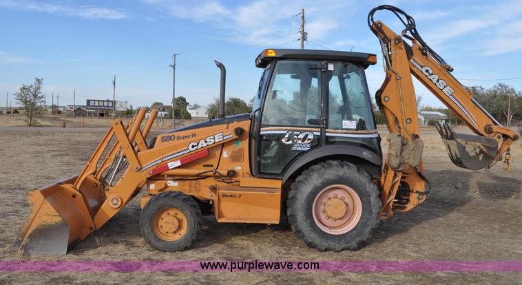 image for item C3045 2009 Case 580 Super M II backhoe