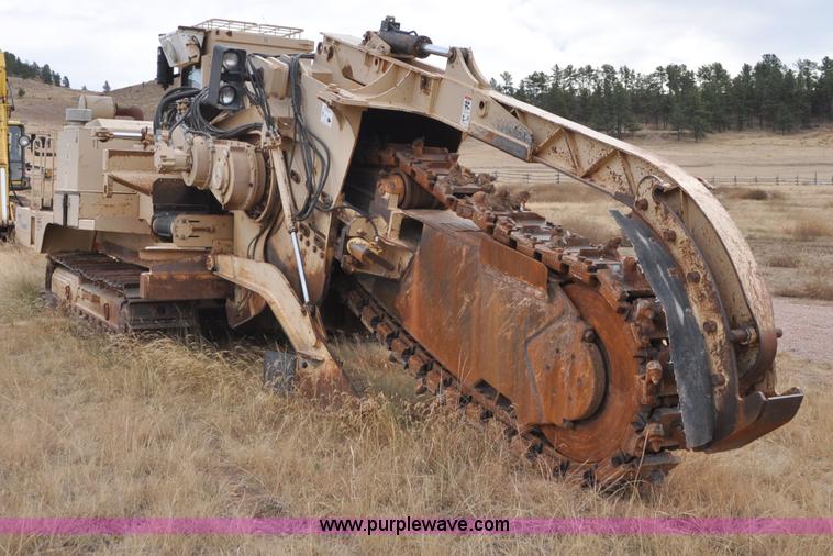 image for item C3048 2000 Tesmec TRS 1085 chainsaw trencher