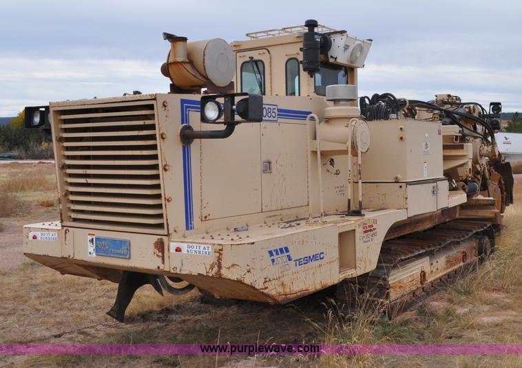 image for item C3048 2000 Tesmec TRS 1085 chainsaw trencher
