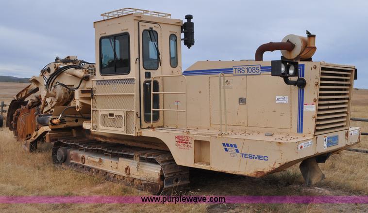 image for item C3048 2000 Tesmec TRS 1085 chainsaw trencher