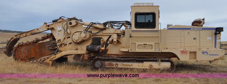 image for item C3048 2000 Tesmec TRS 1085 chainsaw trencher