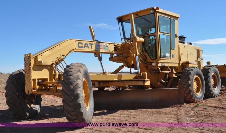 image for item C3054 1987 Caterpillar 140G motor grader