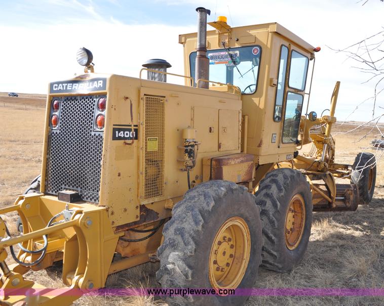 image for item C3054 1987 Caterpillar 140G motor grader