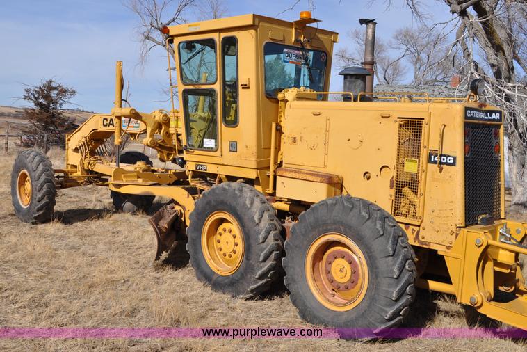 image for item C3054 1987 Caterpillar 140G motor grader