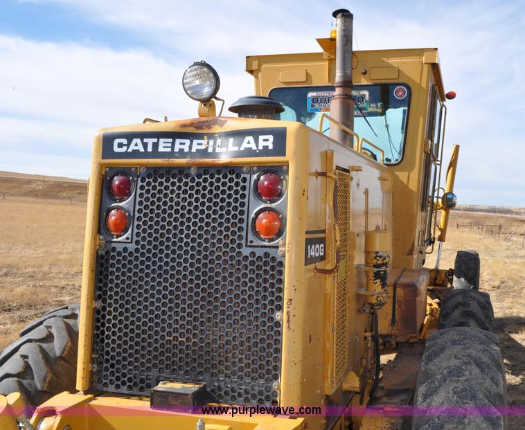 image for item C3054 1987 Caterpillar 140G motor grader
