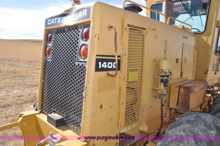 image for item C3054 1987 Caterpillar 140G motor grader