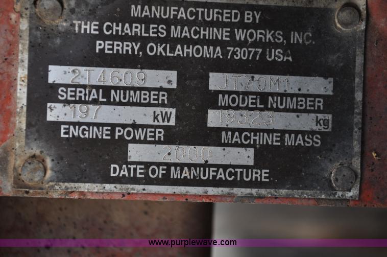 image for item C3059 2000 Ditch Witch 7020 directional drill