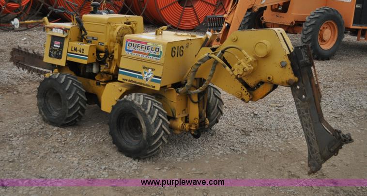 image for item C3060 Vermeer LM42 articulated trencher